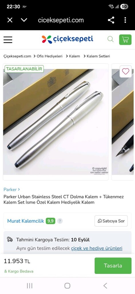 AMERİKAN PARKER KALEM - 17