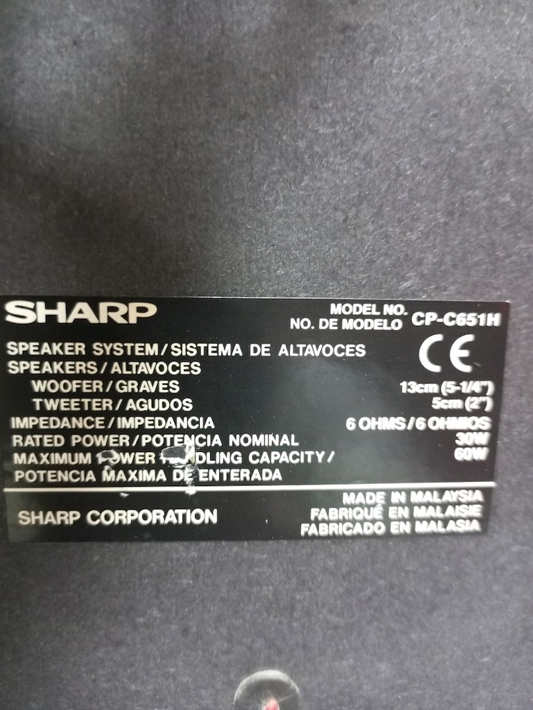 SHARP MÜZİK SETİ GÜÇLÜ SES - 8