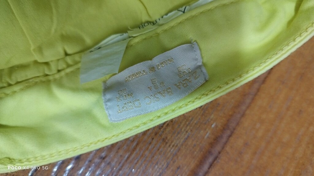 #Zara jeans pantolon..Az leke Eni çekilince 37 Boy 93 ???BOMBA İNDİRİM - 7