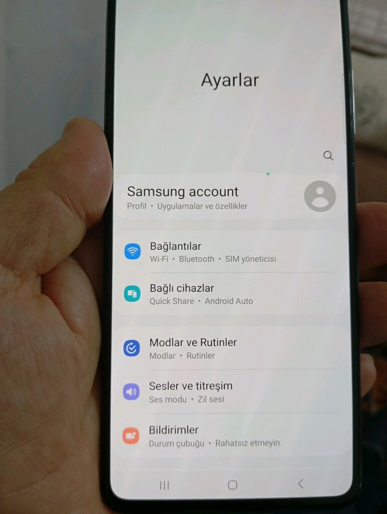 Samsung A 51 128 gb 6 ram tr cihazı - 8