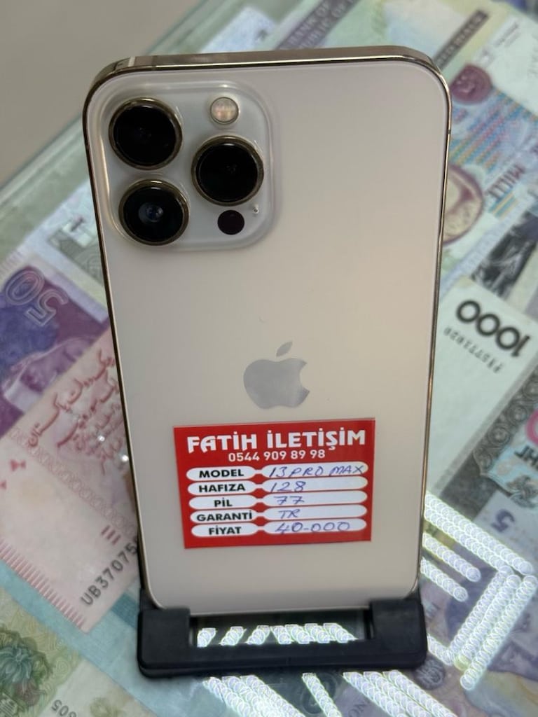 İPhone 13 pro max 128gb pil 77 - 4