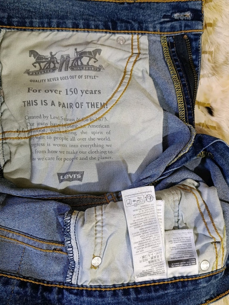 LEVİ'S 512 REGULAR FİT KESİM KOT PANTOLON - 9