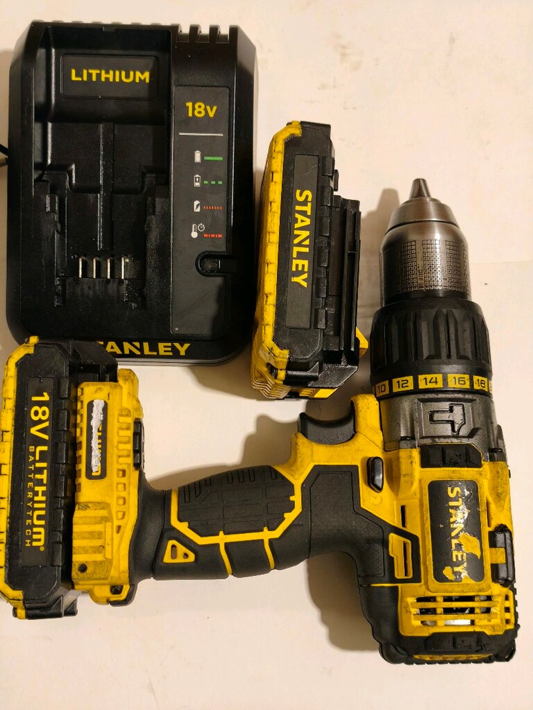 ORİJİNAL STANLEY 18 VOLT ŞARJLI DARBELİ MATKAP - 9