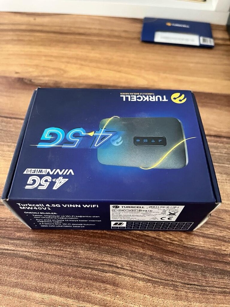 Turkcell 4,5G VINN Alcatel MW40V1 Taşınabilir Wi-Fi - 5