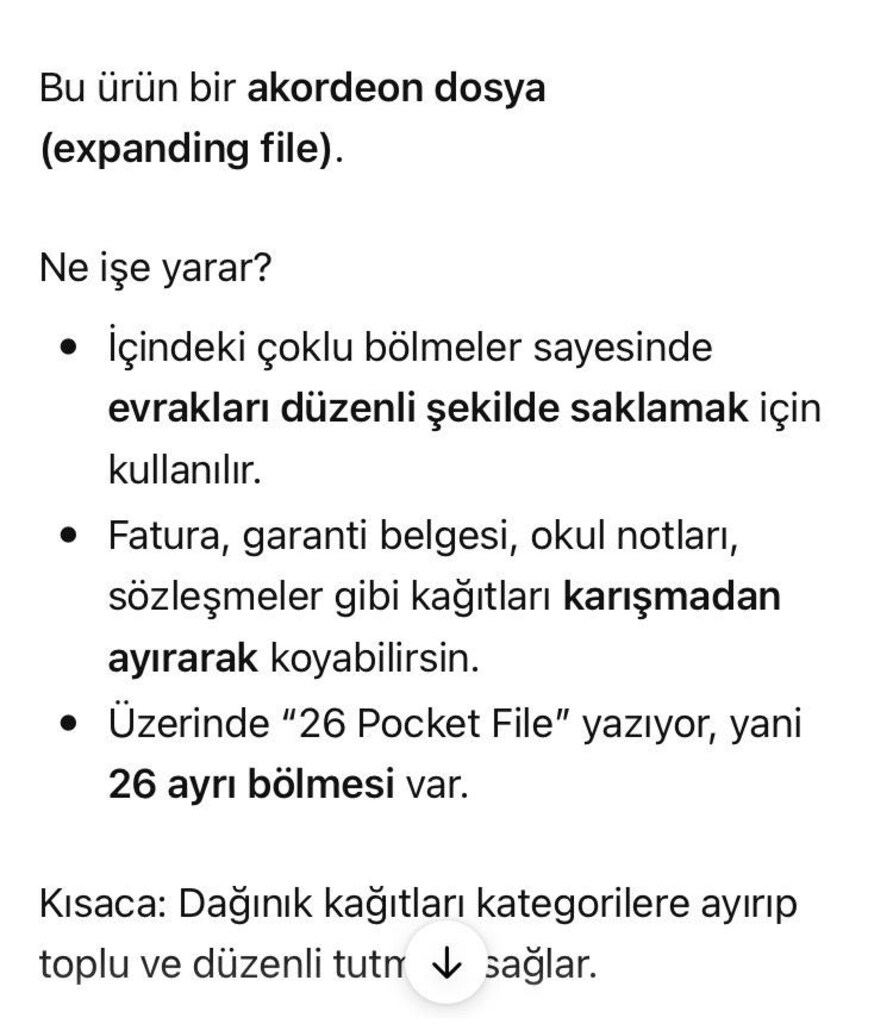 cok amaclı dosya yurtdişi ürün 26 bölmeli akardeon dosya - 3