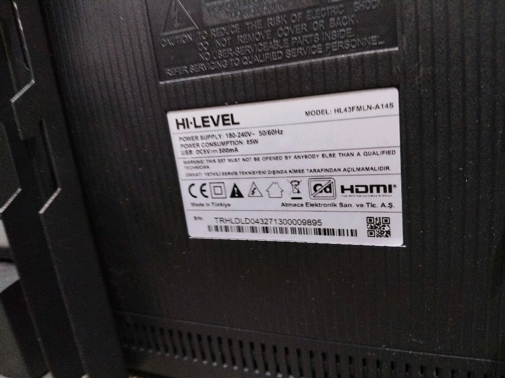hı level 109 ekran tv Sıfır - 3