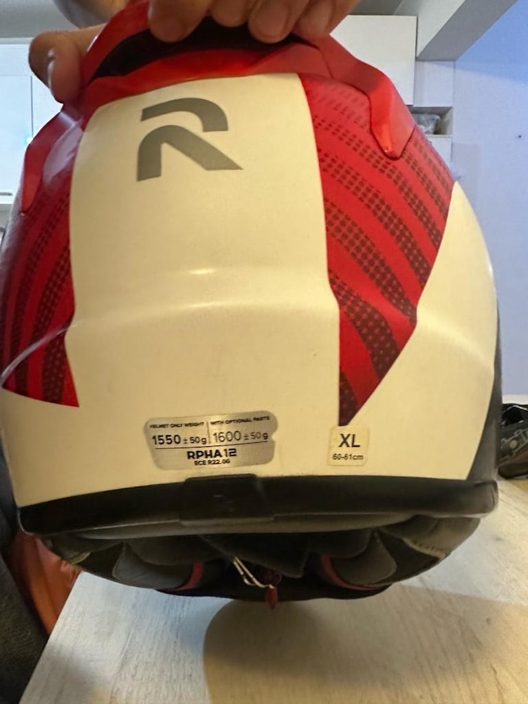 Öğretmenden HJC RPHA12 Az kullanılmış Kask - 3