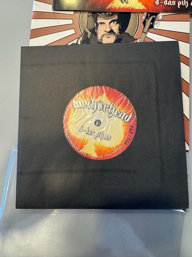 Weckörhead Motörhead 7” Sarı Plak Limited Edition 172/293 - 4