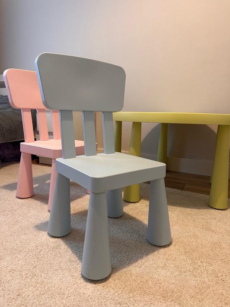 IKEA ÇOCUK MASA SANDALYE TAKIMI - 4