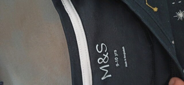 Marks& Spencer 9/10 yaş pijama