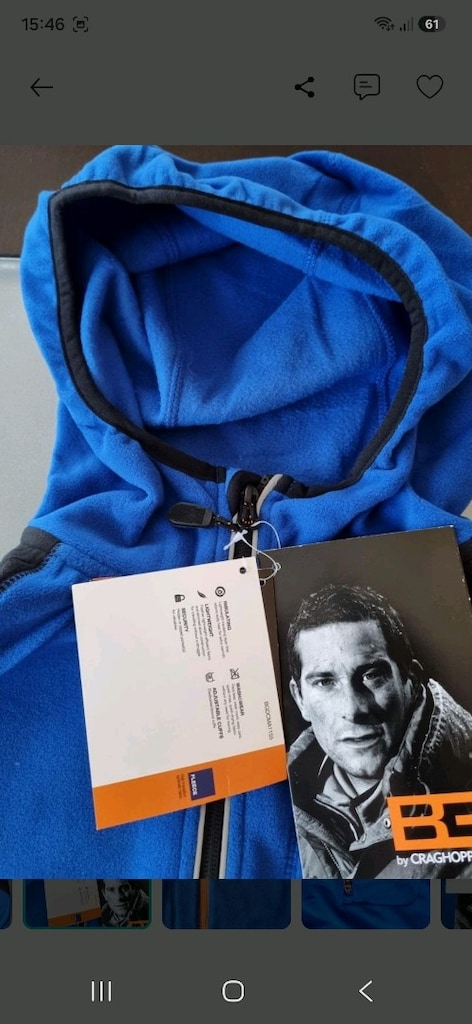 Bear Grylls Polar Ceket Beden:48 UK:S - 4