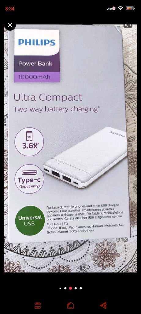 philips powerbank mi turbo sarj - 11