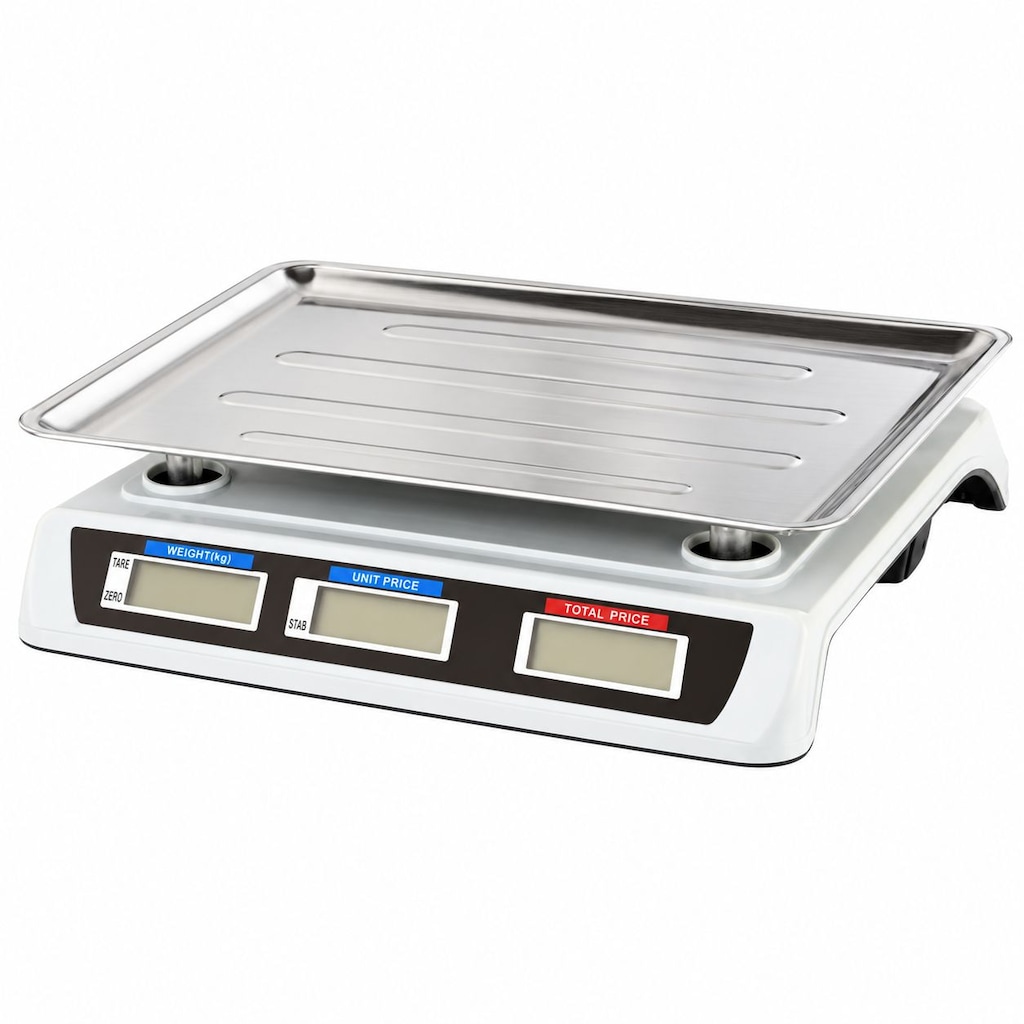 ELEKTRONİK DİJİTAL TERAZİ | 40KG KAPASİTE | AKÜLÜ ŞARJLI 240 SAAT - 2
