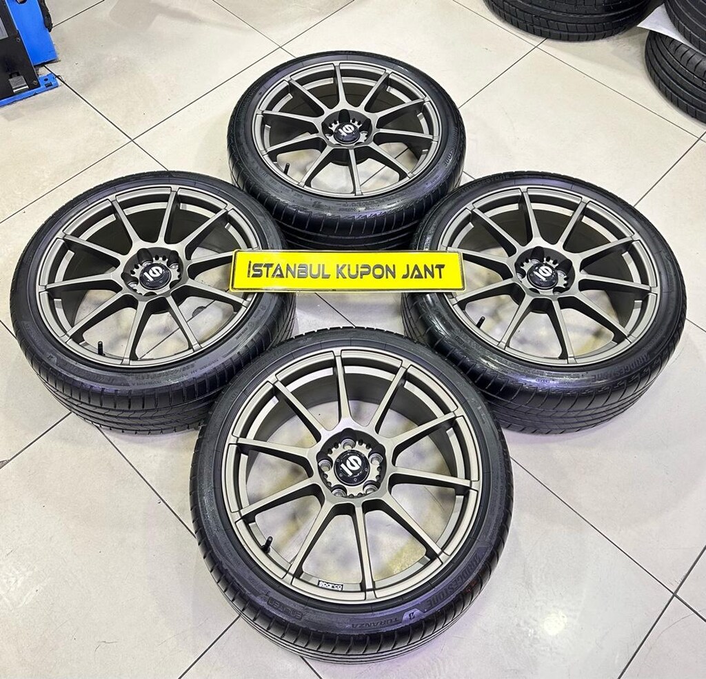 18 inç SIFIR !! 5x105 OPEL J KASA CRUZE JANT LASTİK 225/40/18 BRISTONE - 2