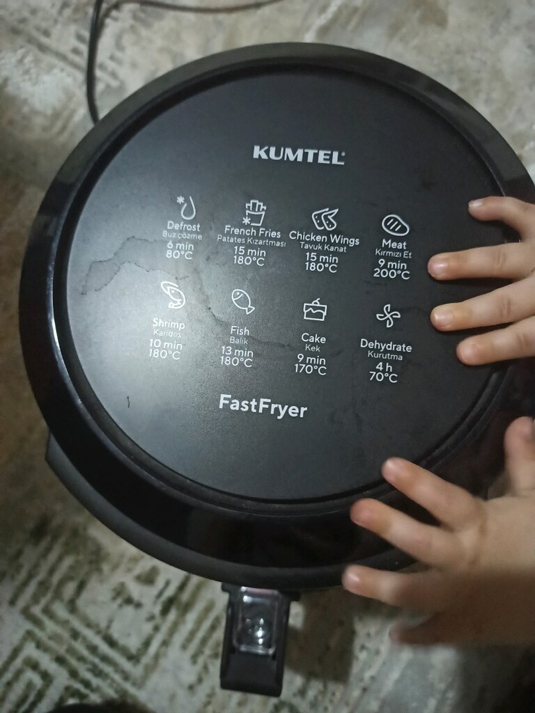 Kumtel Yağsız fritöz Airfrter - 4