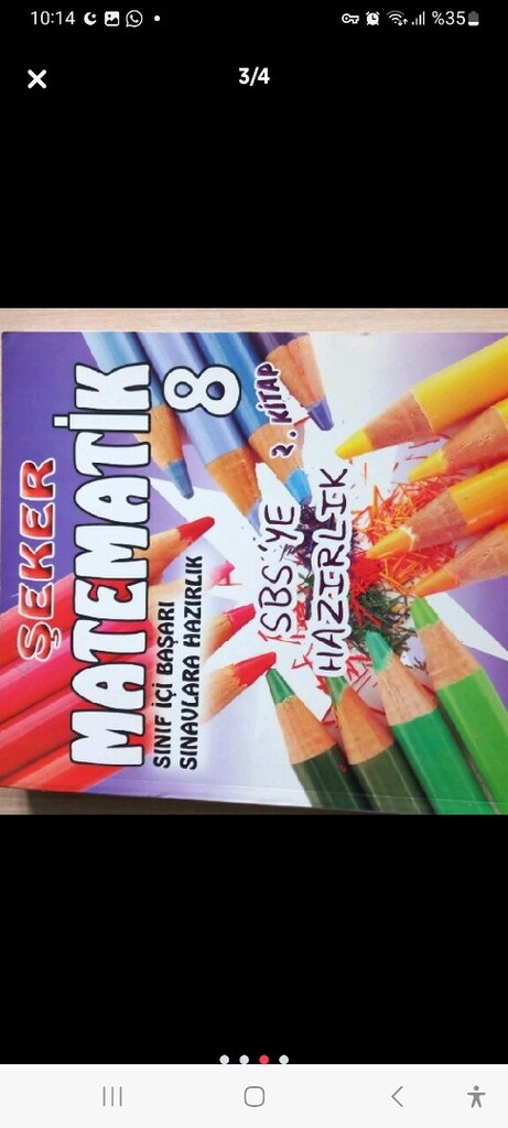 Sinava hazırlık kitapları - 2
