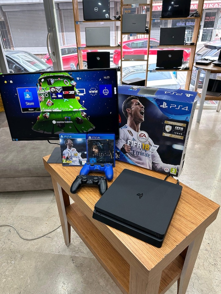 PlayStation 4 Slım KIRIK 4 Adet oyun yüklü - 2