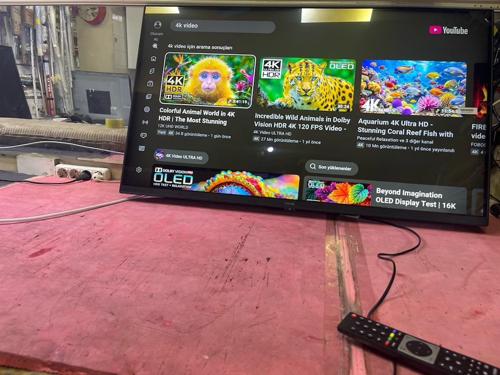 43inç Altus kendinden uydulu smart internetli 4k led tv - 5