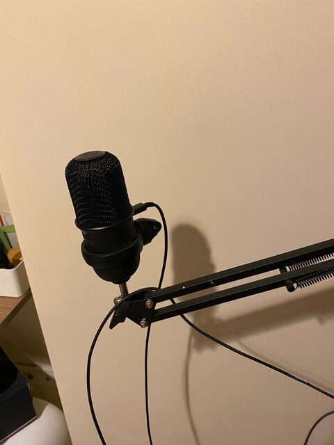 HyperX SoloCast + Boom Arm Mikrofon Seti