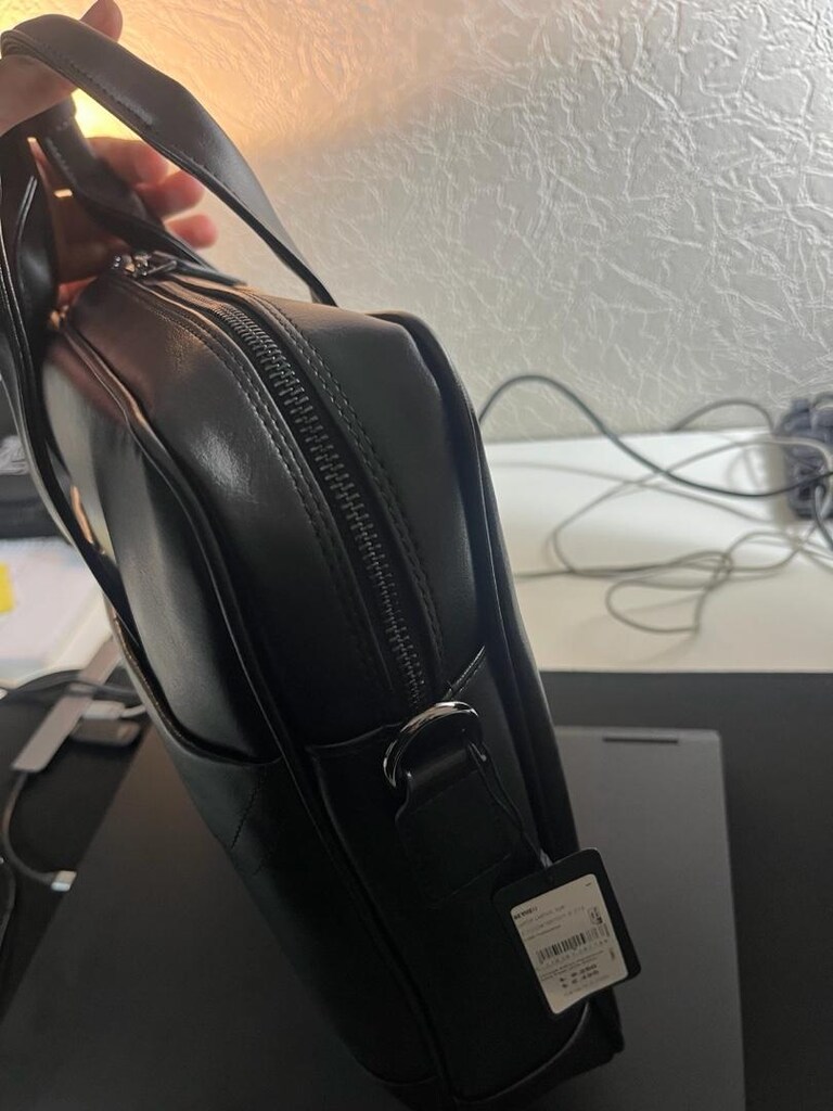 BEYMEN ORİJİNAL SIFIR DERİ EVRAK LAPTOP ÇANTASI — görsel 3/3
