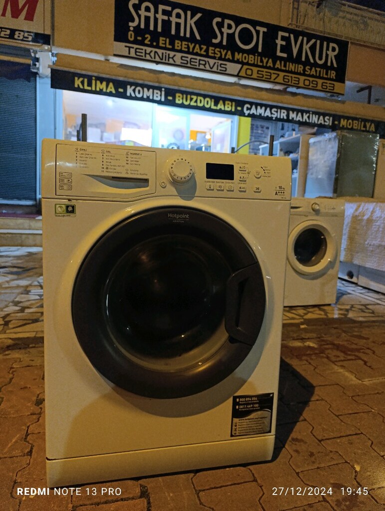 Ariston Hotpoint çamaşır Makinesi 9 KG - 6