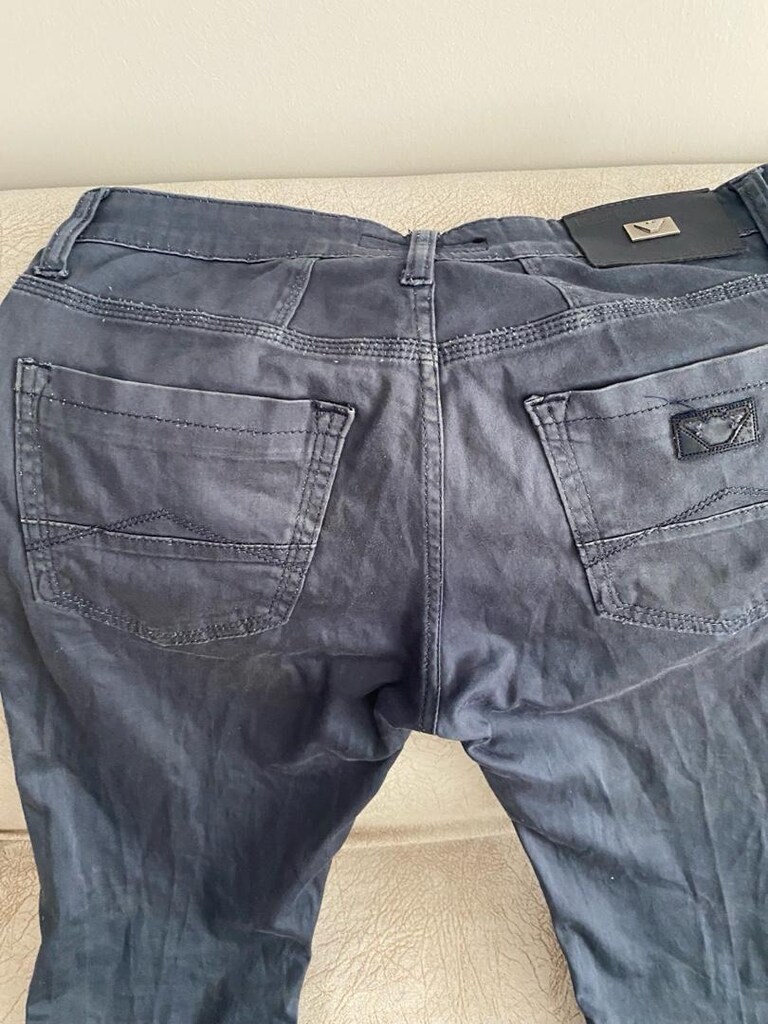 LCW marka kumaş kot görünümlü pantolon - 4