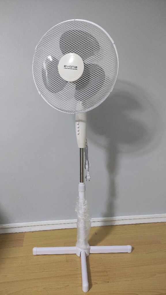vantilatör sıfır ürün 40 w 3 kademe hız sağ sol dönüş - 2