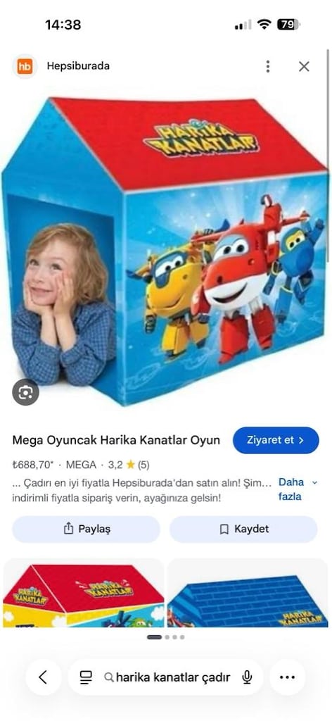 oyun matı ve çadır - 2