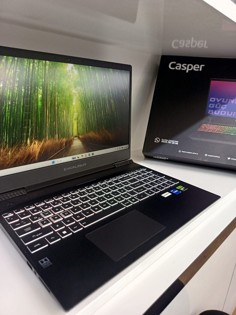EXCALİBUR G770 GAMİNG İ5 12450H İŞLEMCİ + 3050 4GB EKRAN KARTI - 2