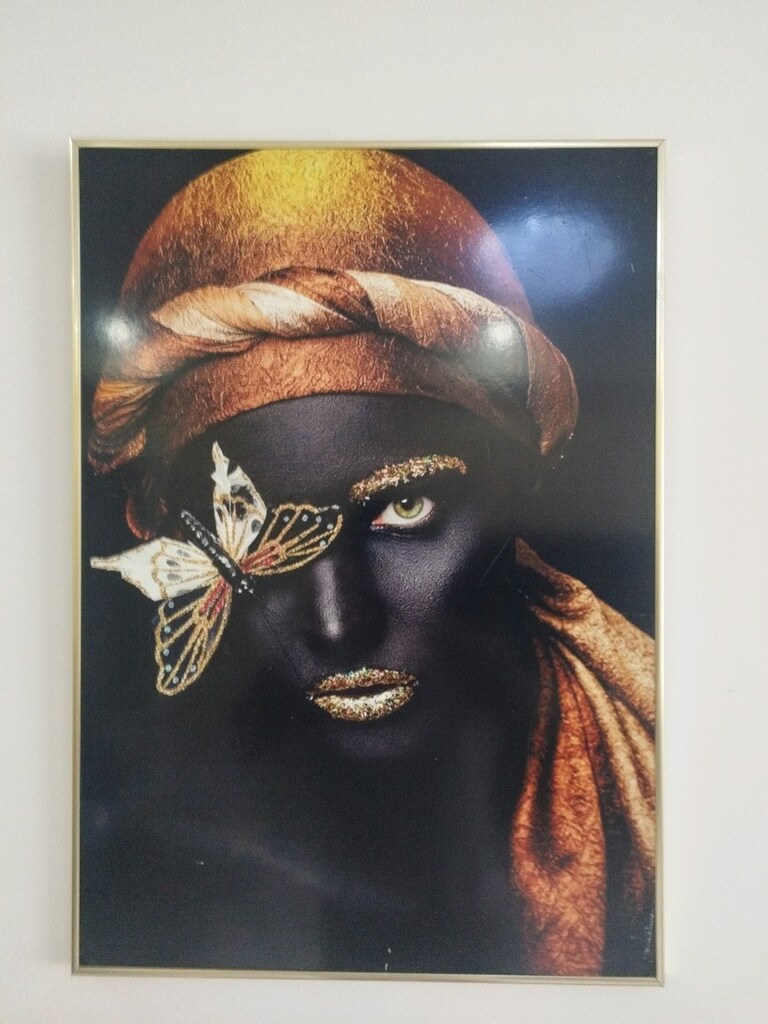 3 lü afro tablo - 2