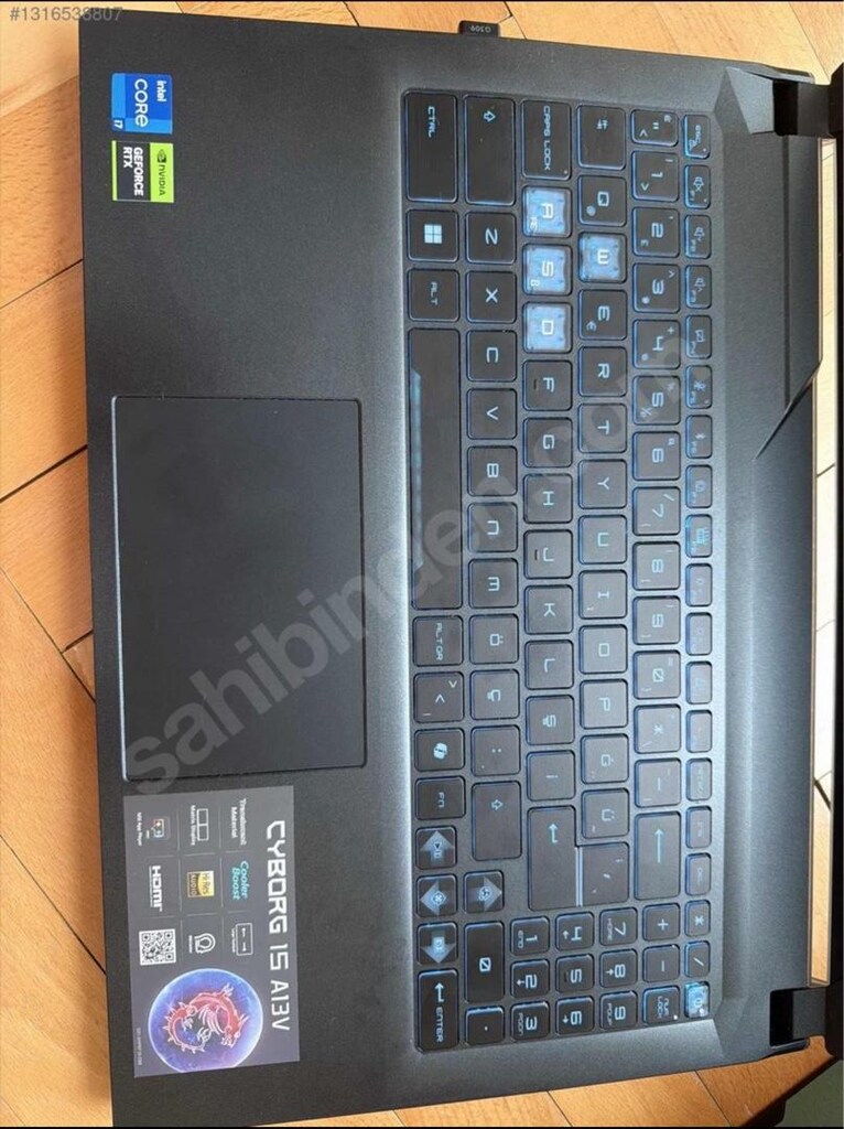 GARANTİLİ TEMİZ MSI CYBORG - 3