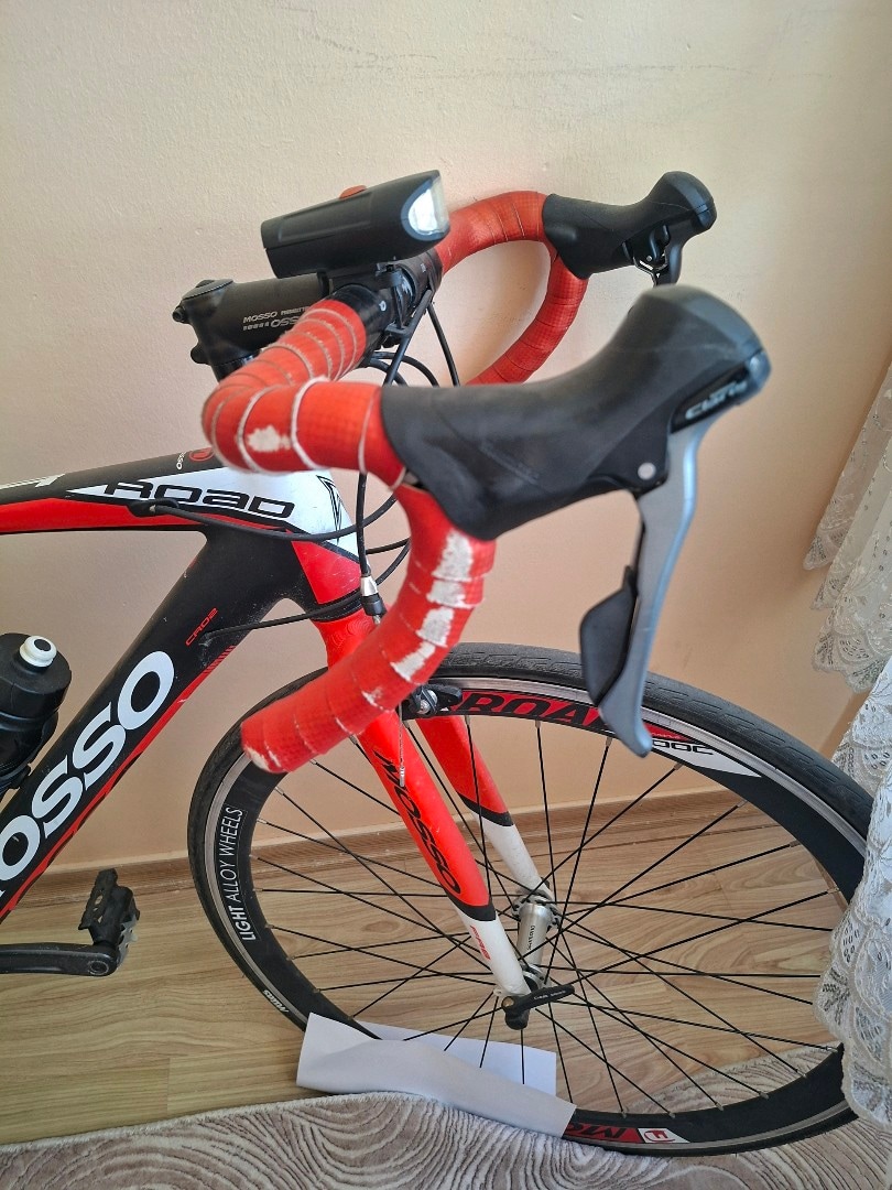 Mosso Cavalier Claris bisiklet + Van Rysel Kask - 4
