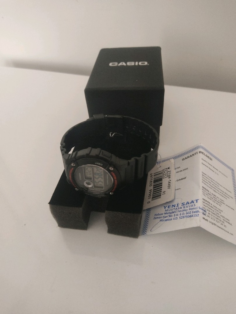 Orjinal Casio W-216H Erkek Saat Sıfır - 3
