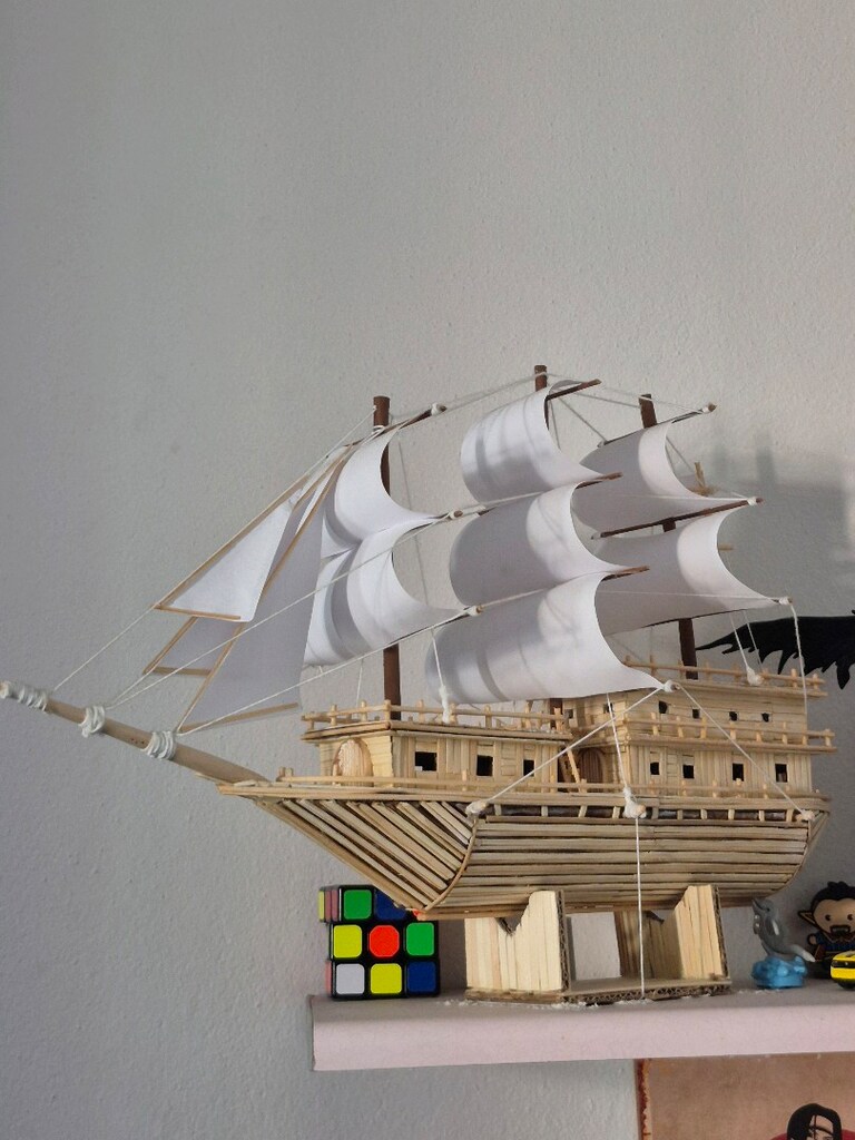 el yapımı gemi maketi - 3