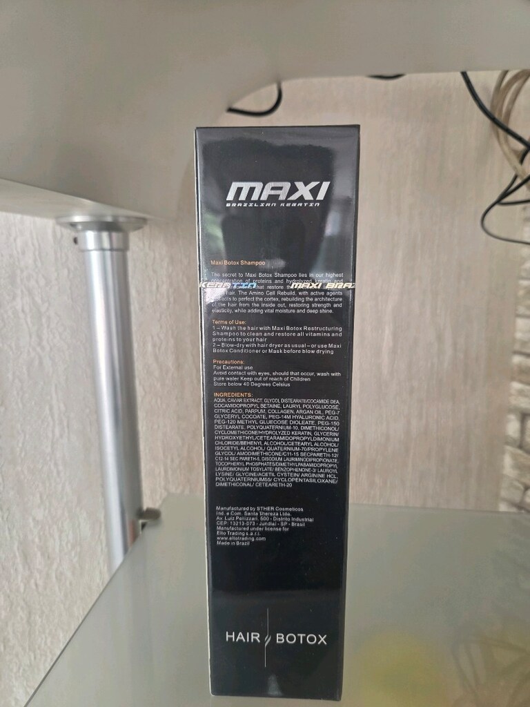 maxı haır botox collagen keratin argan şampuan - 3