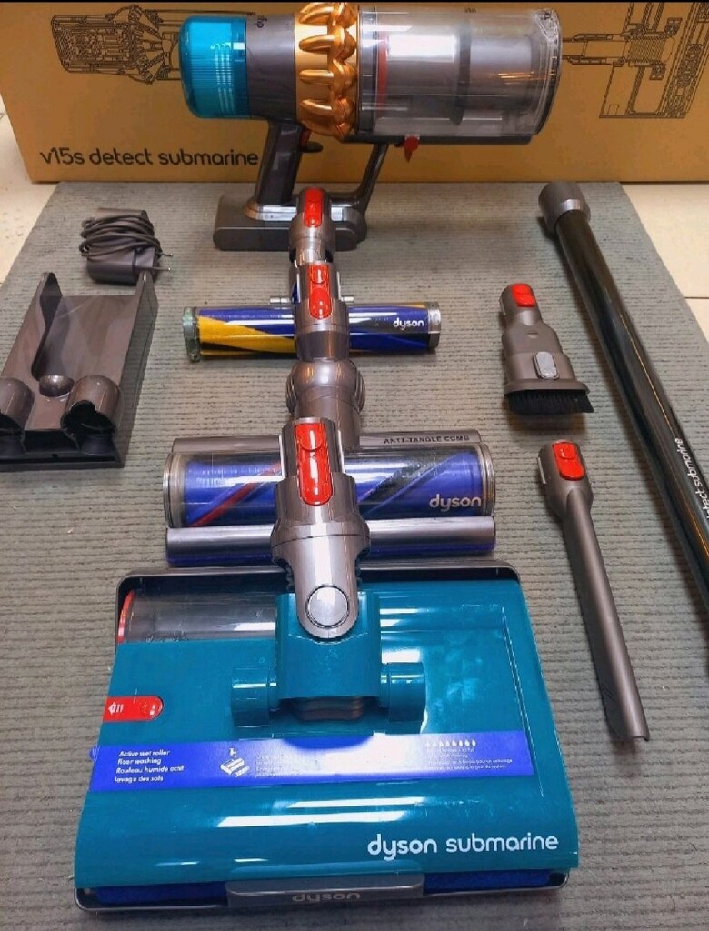 Dyson V15 Submarine Garantili Orjinal Teşhir (Outlet) Şarjlı Süpürge - 7