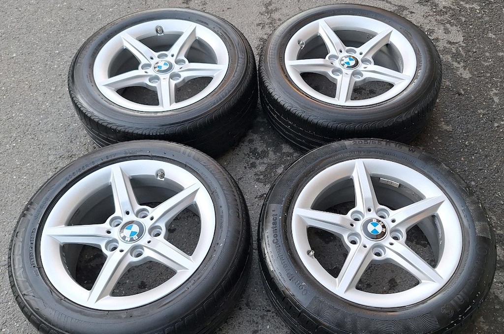 205 55 16 ORJİNAL BMW JANT LASTİK TAKIMI BMW TRANSPORTER TRAFİK İNSİNG - 2