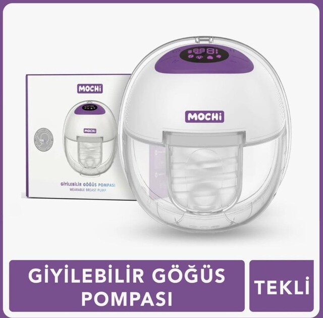 mochi giyilebilir göğüs pompası