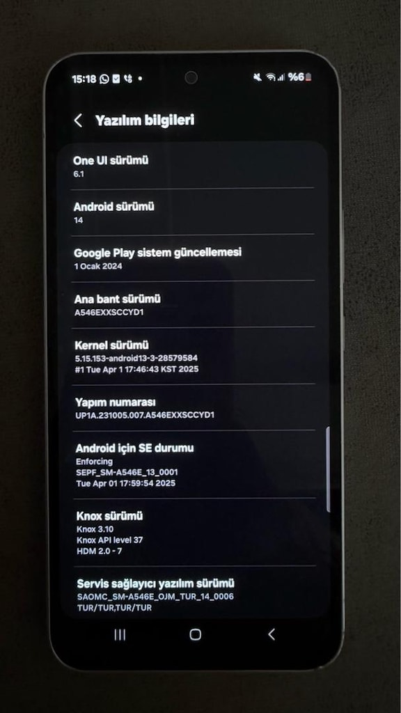 SAMSUNG A54 256GB BEYAZ KUTULU / ORJİNAL SORUNSUZ - 13