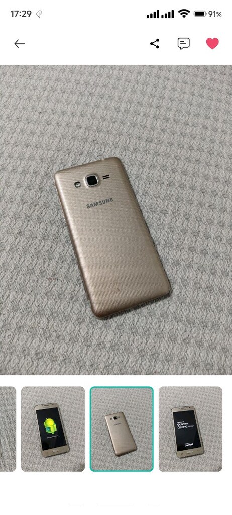 SAMSUNG GALAXY GRAND PRİME ANNE BABA TELEFONU TERTEMİZ SORUNSUZ TAKASY - 2