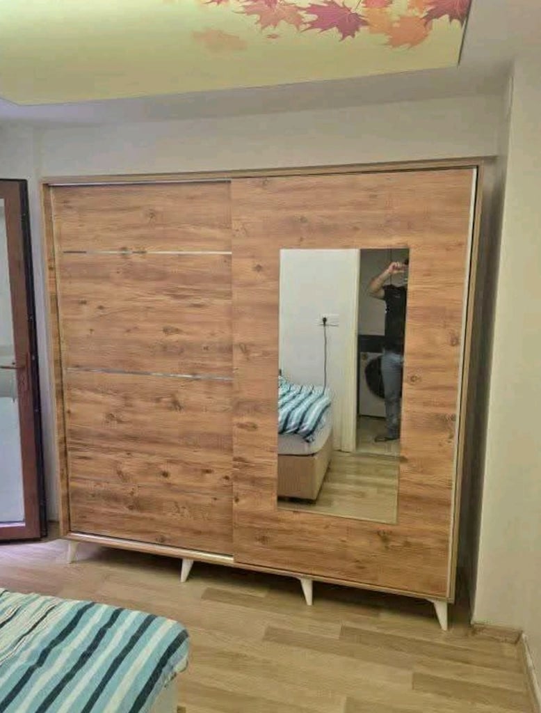 SÜRGÜLÜ DOLAP GARDROP SIFIR ÜRÜNLER KAPIDA ÖDEME İLE HIZLI TESLİMAT - 8