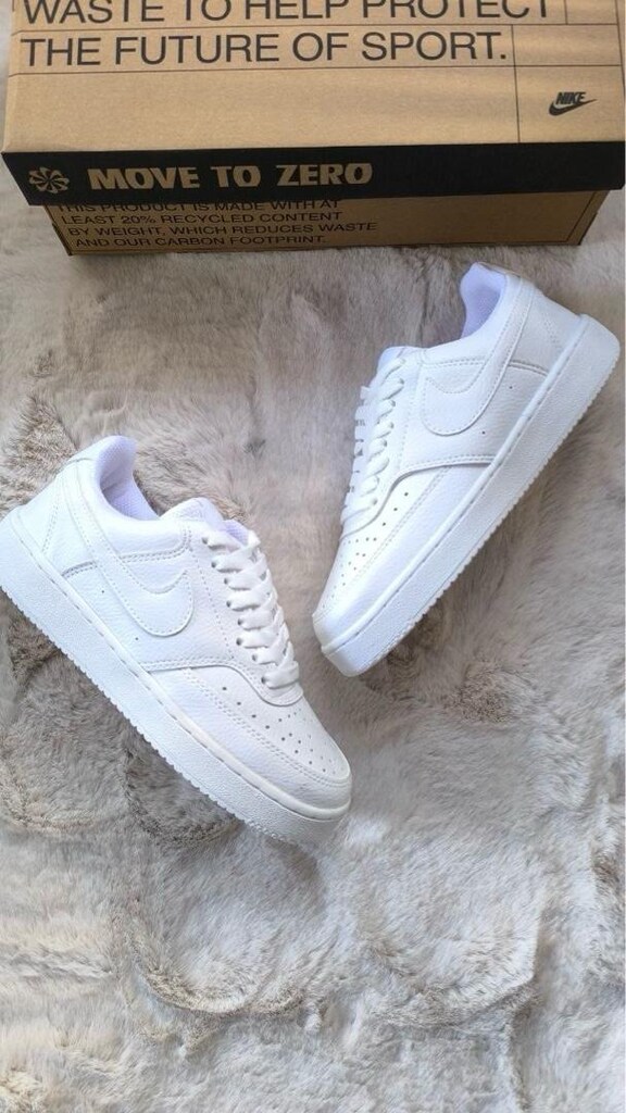 ‼‼NİKE COURT VISION LOW KADIN BEYAZ - 8