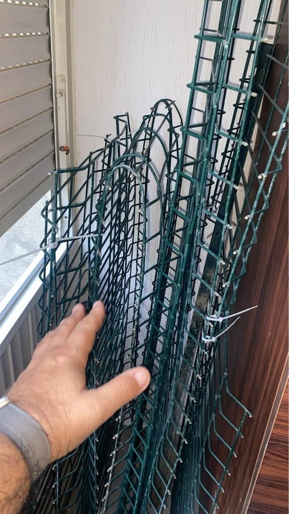 METAL YEŞİL PANEL ÇİT ( 10 MT) - 4