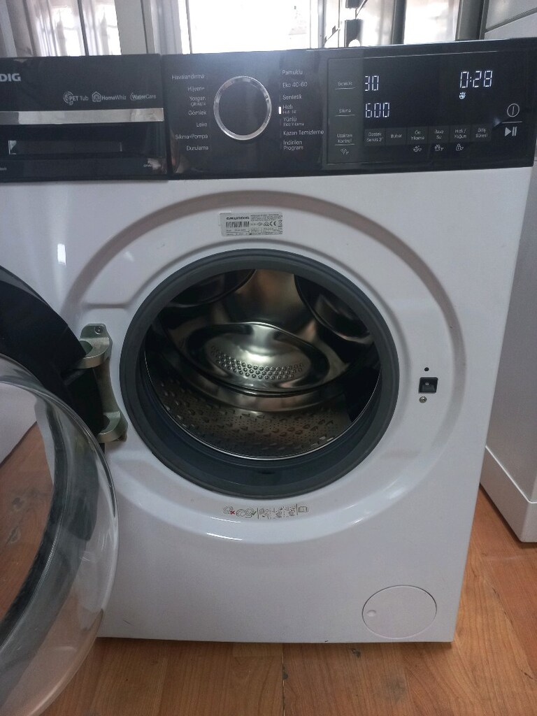 Sıfırdan Farksız 3 Yıllık Vifi Bağlantılı Grunding Çamaşır Makinesi! - 8