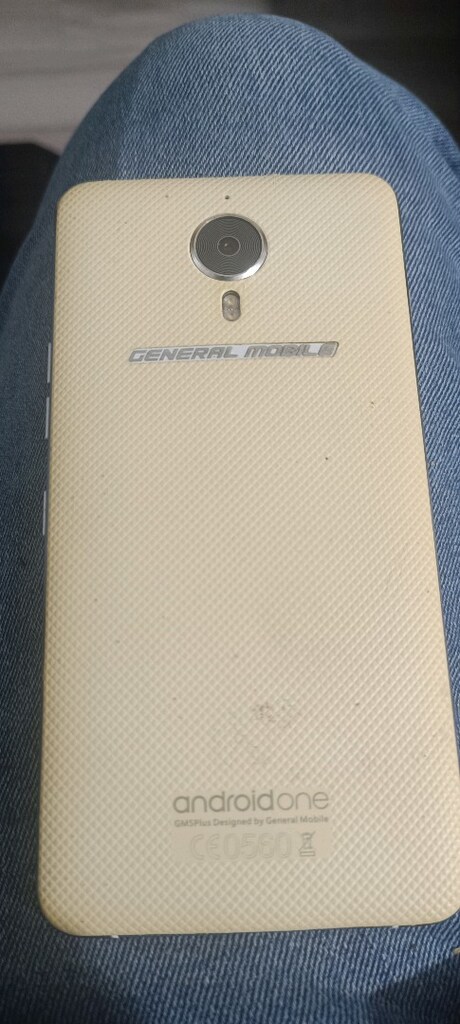 general Mobile GM 5 plus karşılama oku - 2