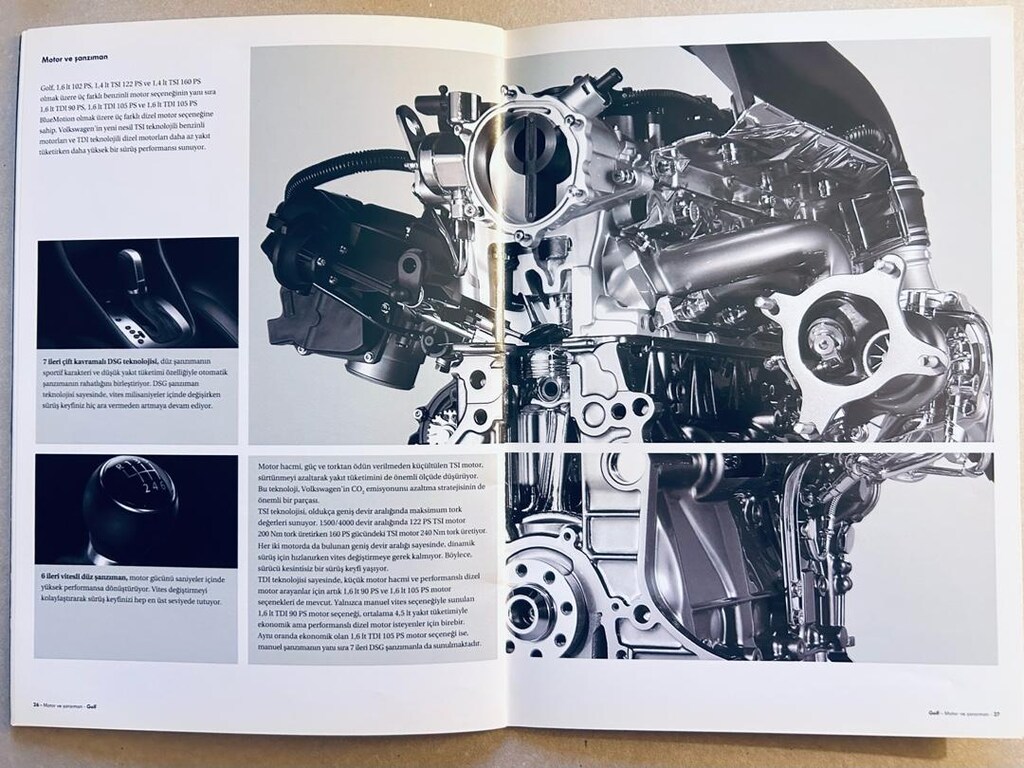 Volkswagen Golf Broşür. - 9