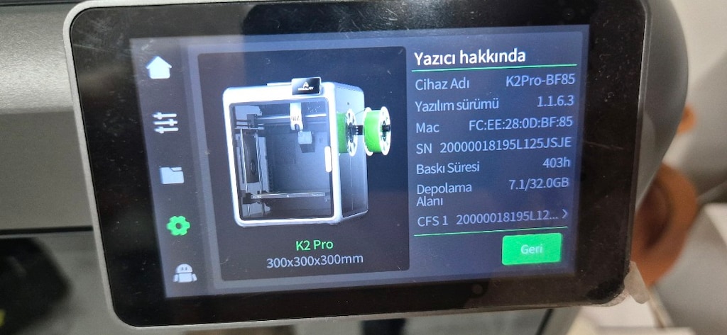 3d yazıcı - 2