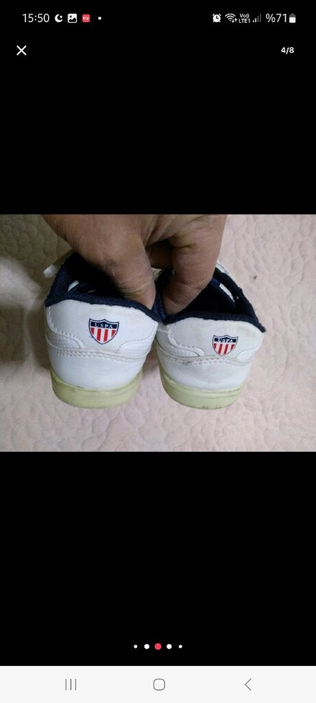 Converse çocuk ayakkabı. 20 numara. Sıfır ayarında. Us polo 29 numa - 14