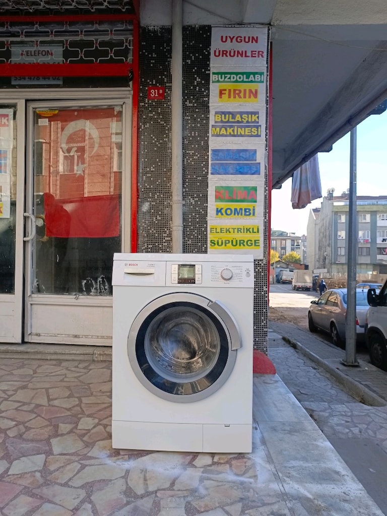 Bosch Çamaşır Makinesi 8 kg çok temiz Nakliye Kurulum Garanti Var - 4