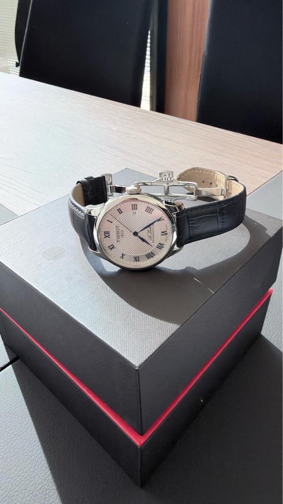 Tissot Le Locle 20th Anniversary 39.3mm Yedek Deri Kayışlı - 3
